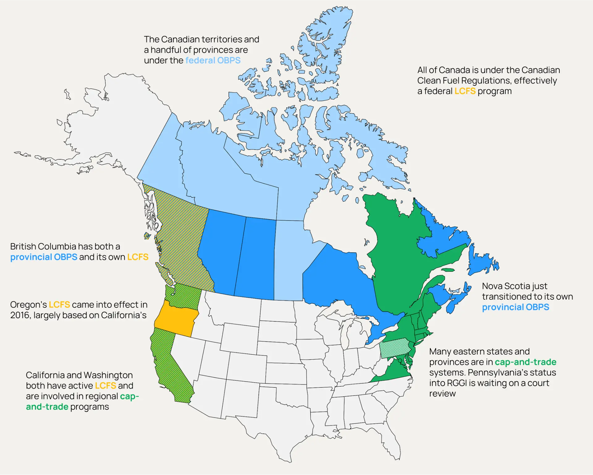 North American Compliance Carbon Markets 1 Orennia