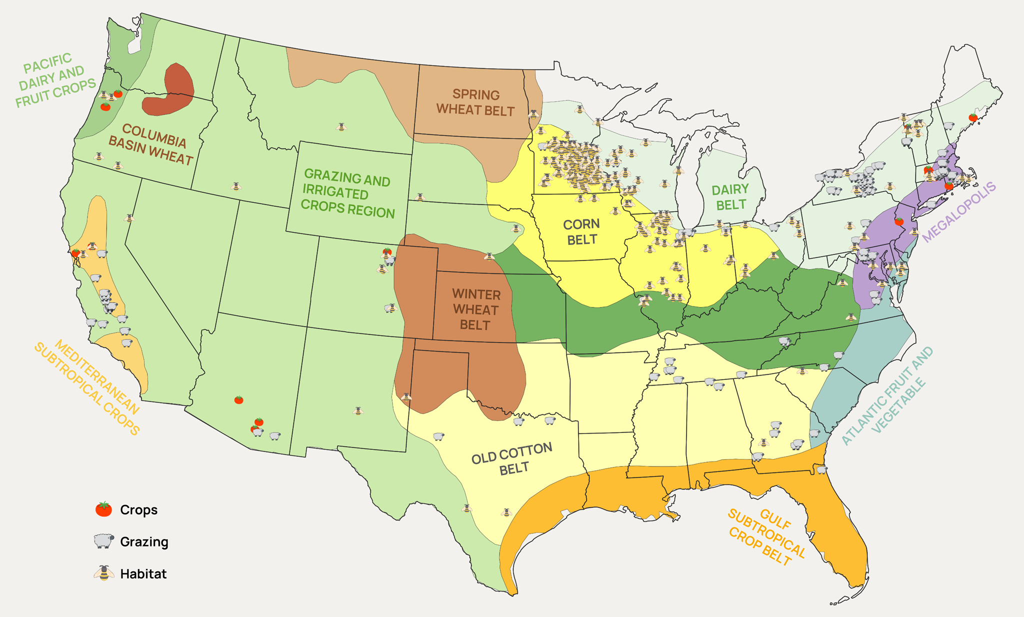 Agrivoltaic Projects Across US Agriculture Regions Orennia